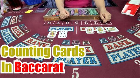 baccarat card counting strategy